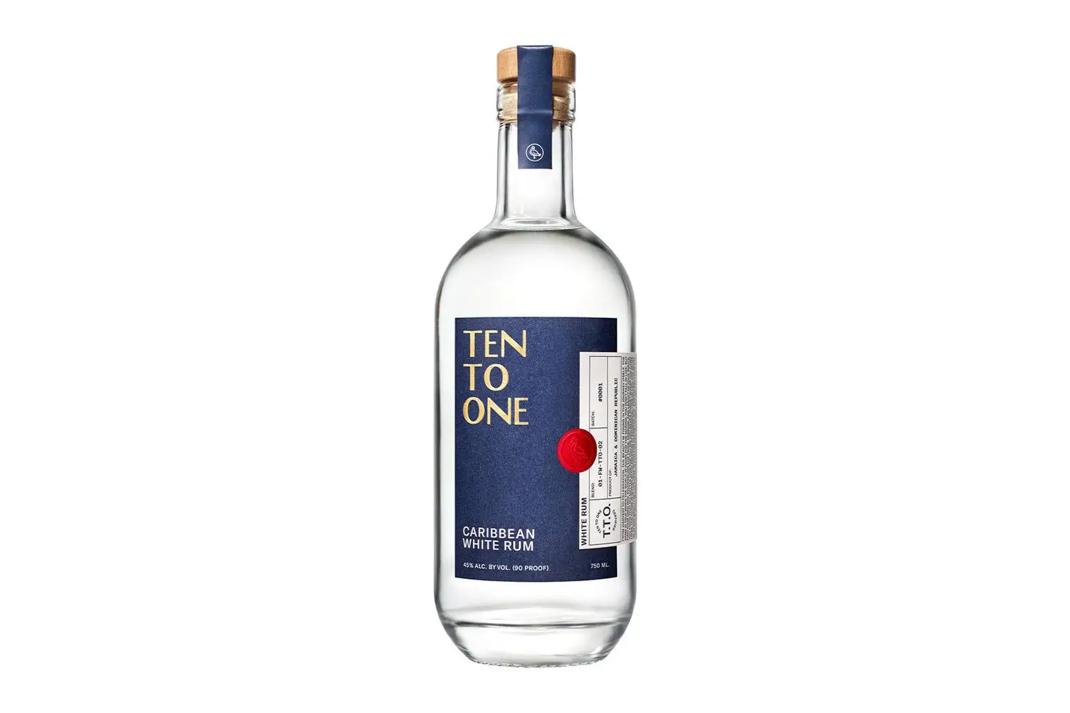 Ten to One Caribbean White Rum