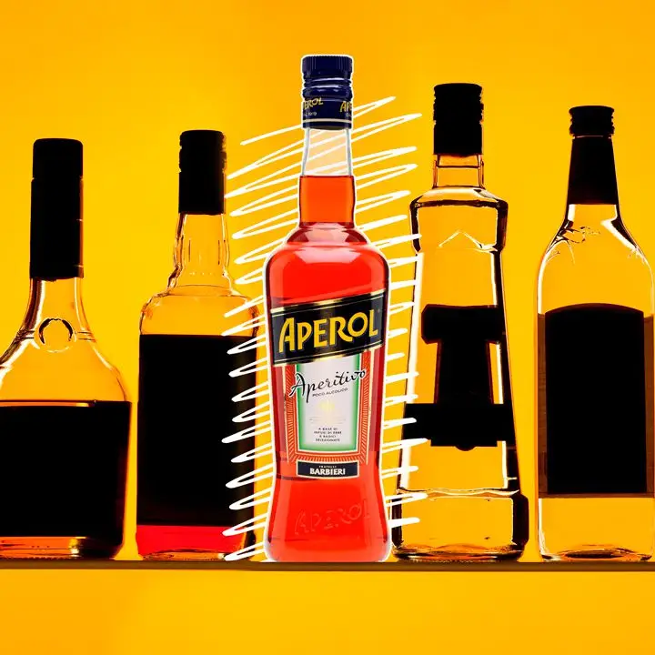 Aperol bottle