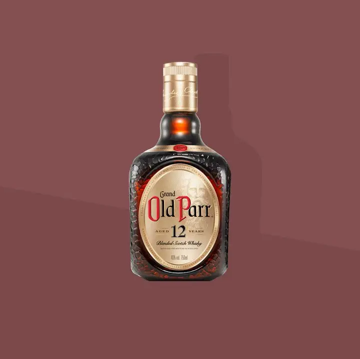 Grand Old Parr 12 anos de revisão de uísque escocês de 12 anos