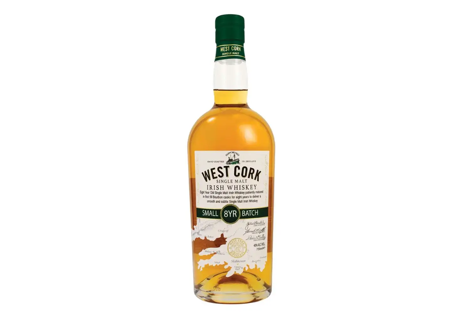 West Cork Small Batch 8 Yr Single Malt Irish Whisky