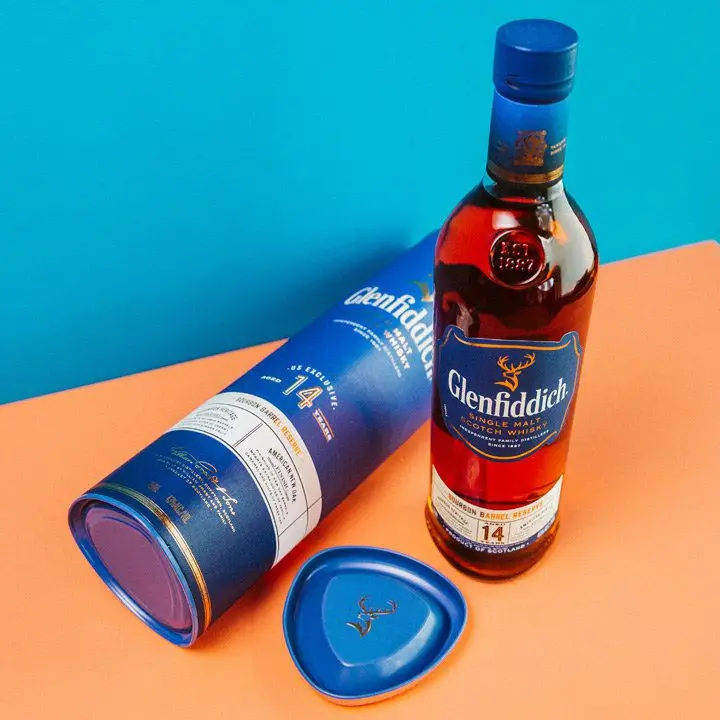 Glenfiddich 14 Year Bourbon Barrel Reserve bottle