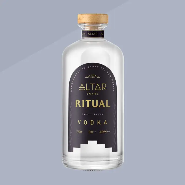 Altar Spirits Ritual Vodka bottle