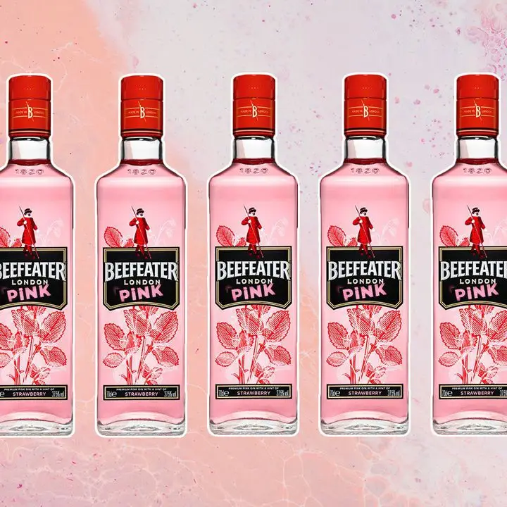 Beefeater Pink London Gin bottle