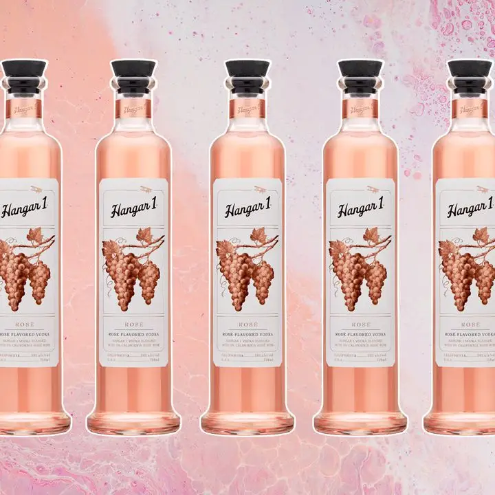 Hangar 1 Rosé Vodka bottle