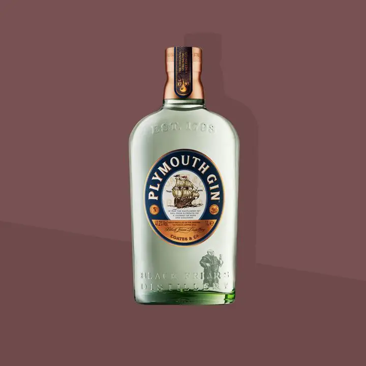 Plymouth Gin bottle