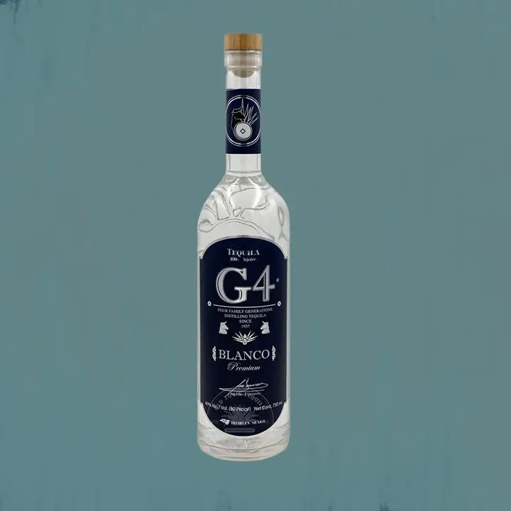 G4 tequila bottle