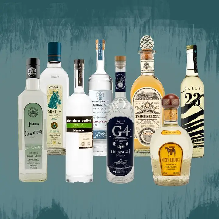 Essential tequila bottles