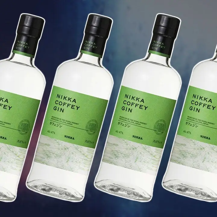 Nikka Coffey Gin bottles