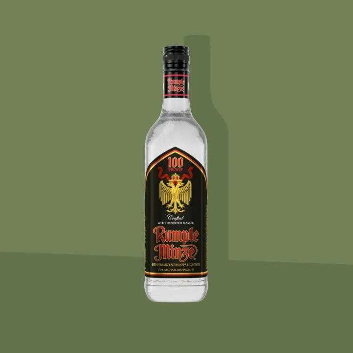 Rumple Minze Peppermint Schnapps bottle
