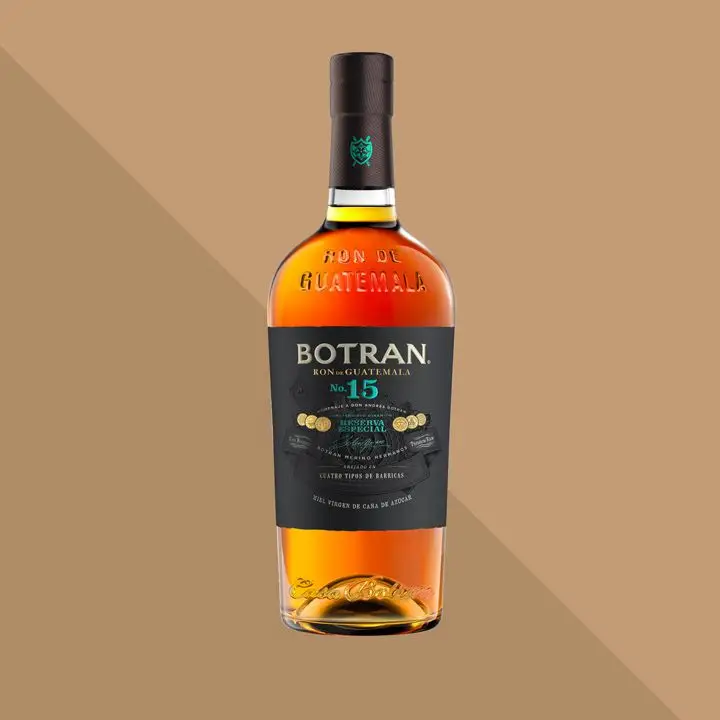 Botran No. 15 rum bottle