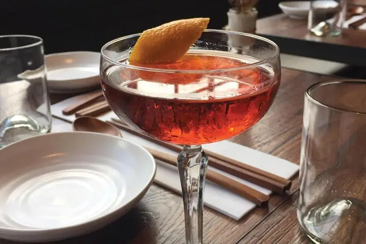 A Soju negroni at Oiji in New York City