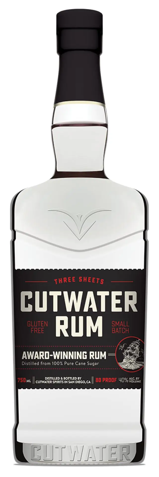 Best Craft Distillery - Cutwater Three Sheets Rum