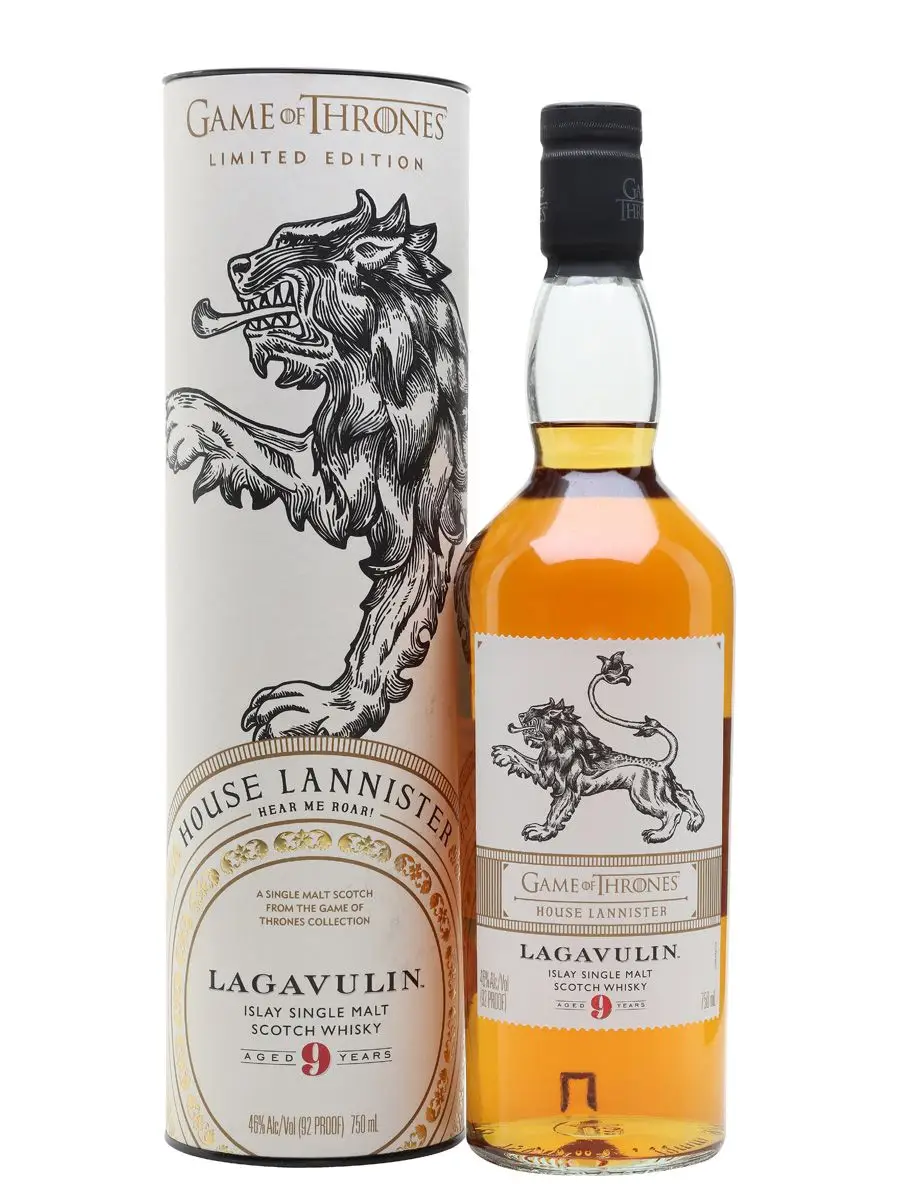 Game of Thrones House Lannister Lagavulin 9 Year Old