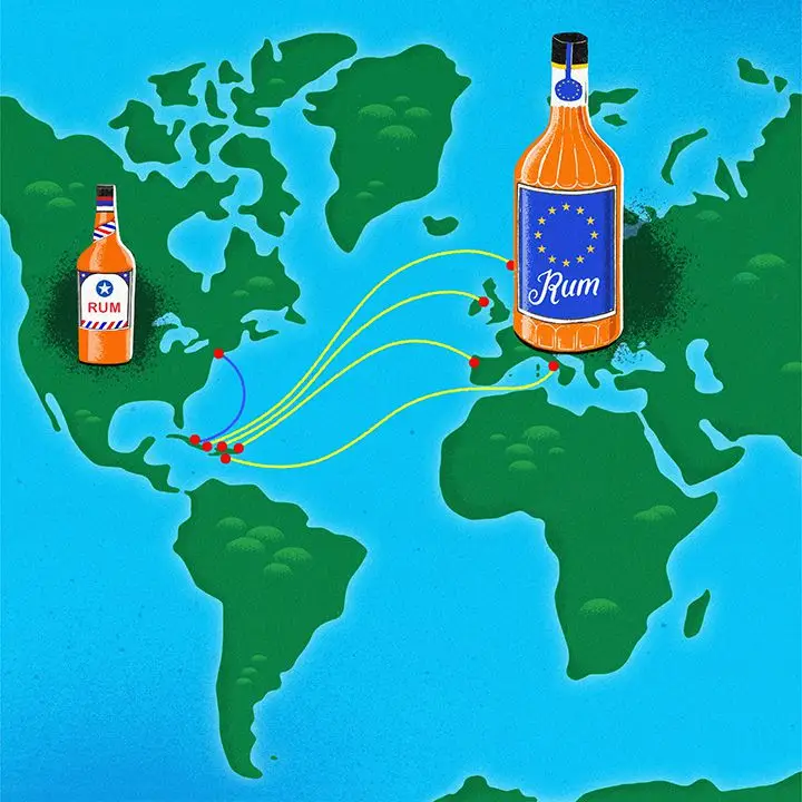 A Europa é secretamente incrível para os bebedores de rum. Muito mais do que os EUA