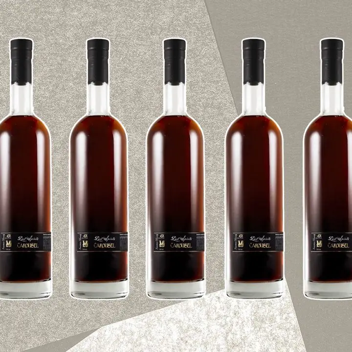 Lost Spirits Carousel brandy bottle