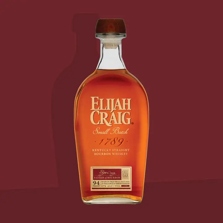Elijah Craig Small Batch Bourbon bottle