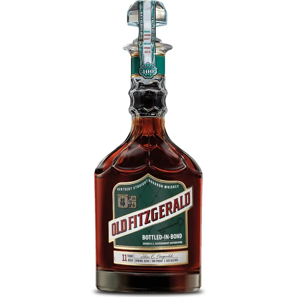 Old Fitzgerald 11 Year Old Bottled in Bond Straight Bourbon Whiskey