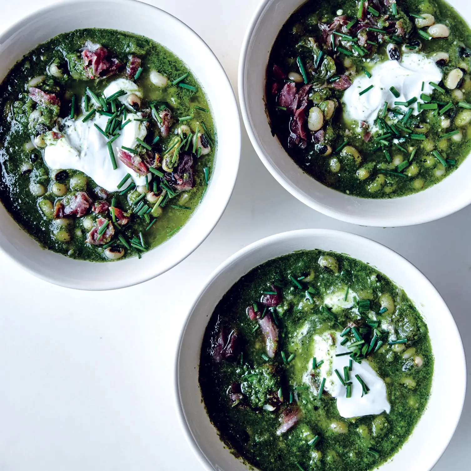 Verde de chile de olhos pretos