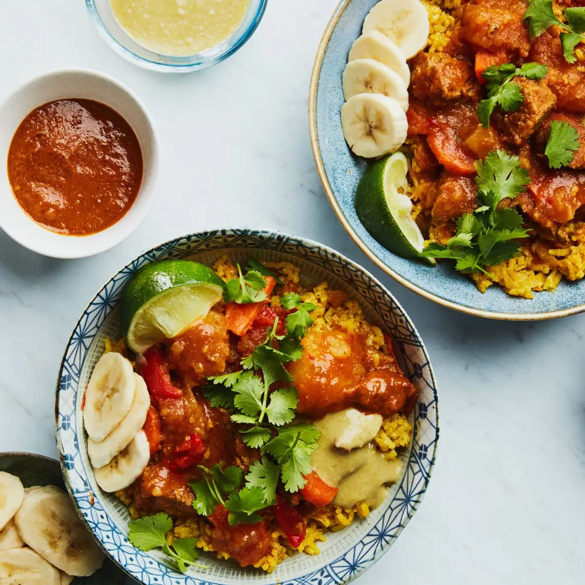 Ensunoso Bedef Somali com Spaced Rize (arroz de caldo)