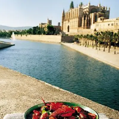 Ensopado de lagosta com tomate e pimentão