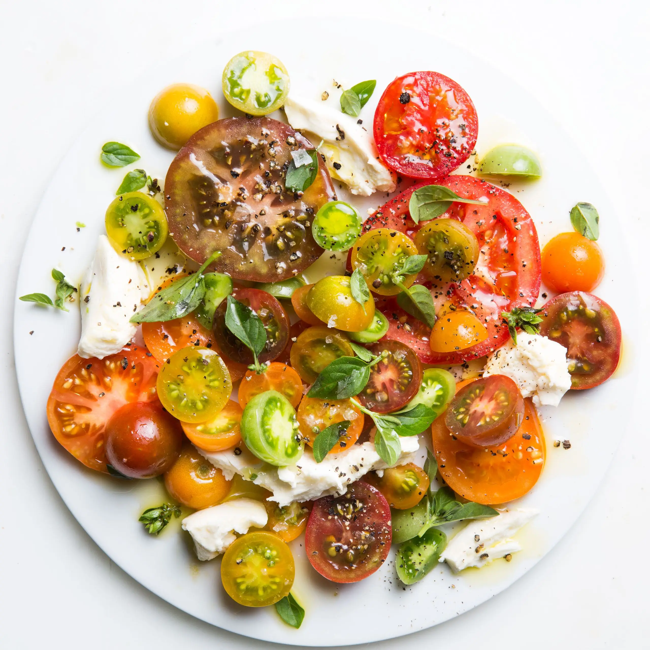 Melhor salada Caprese de Ba