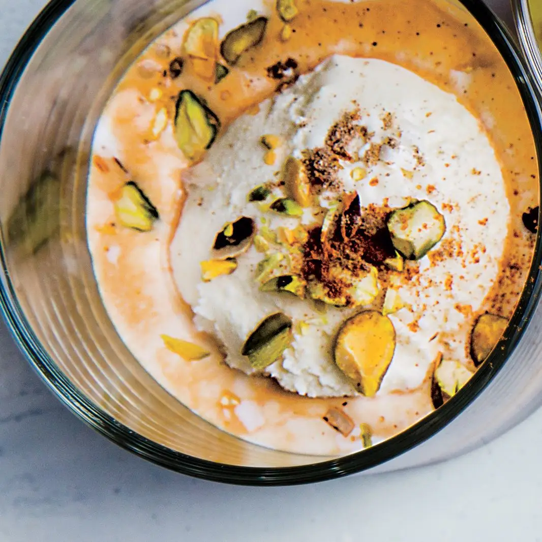 Uczucie hartowanej kawy z lodami waniliowymi