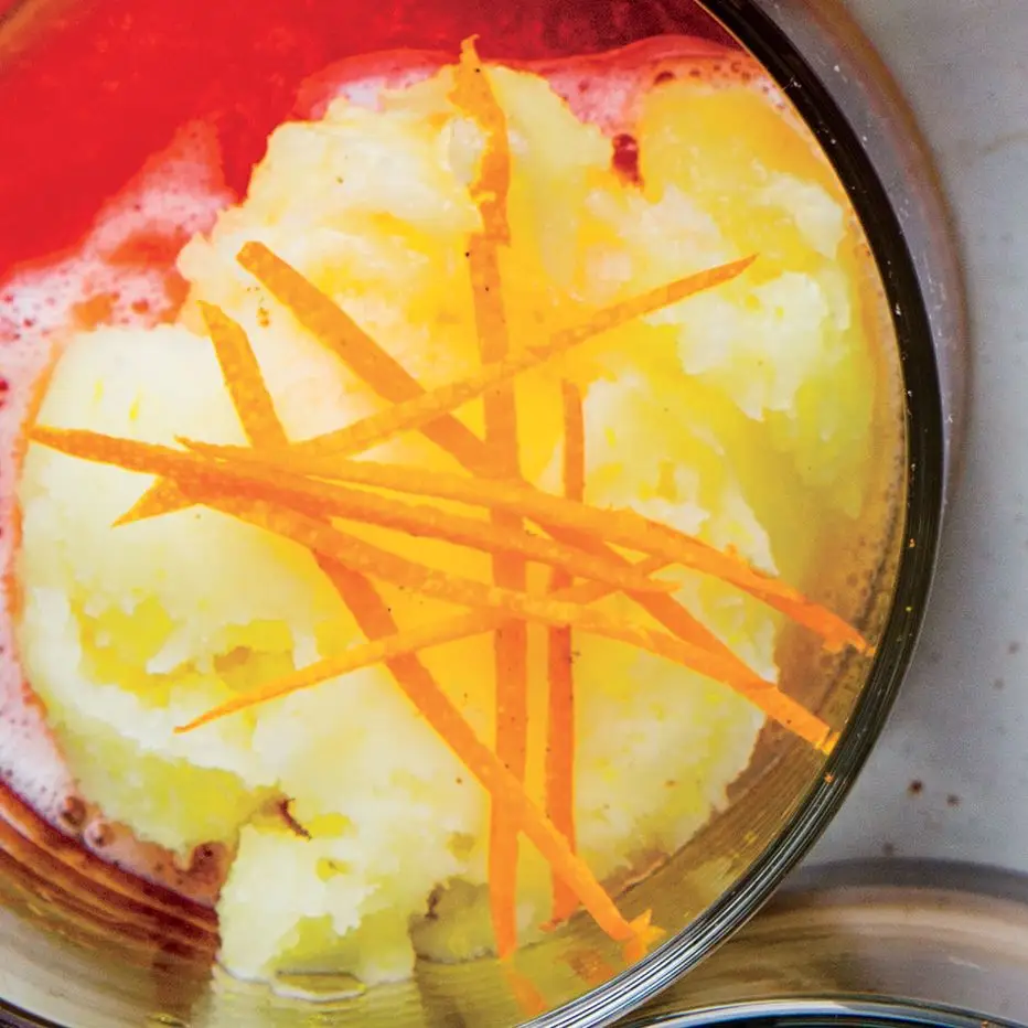 Campari utonę w lodach cytrynowych