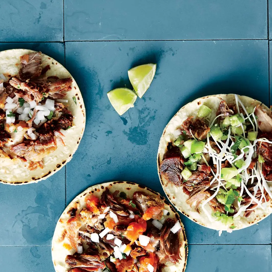 Carnitas de porco duplo