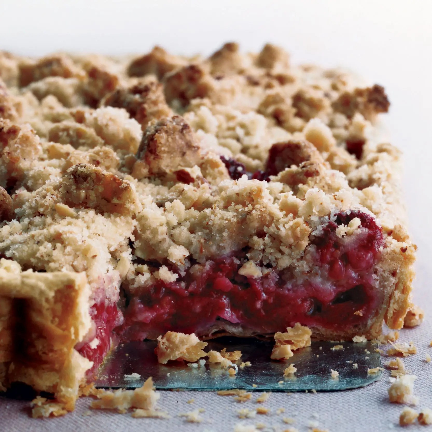 Raspberry Crumble Tart