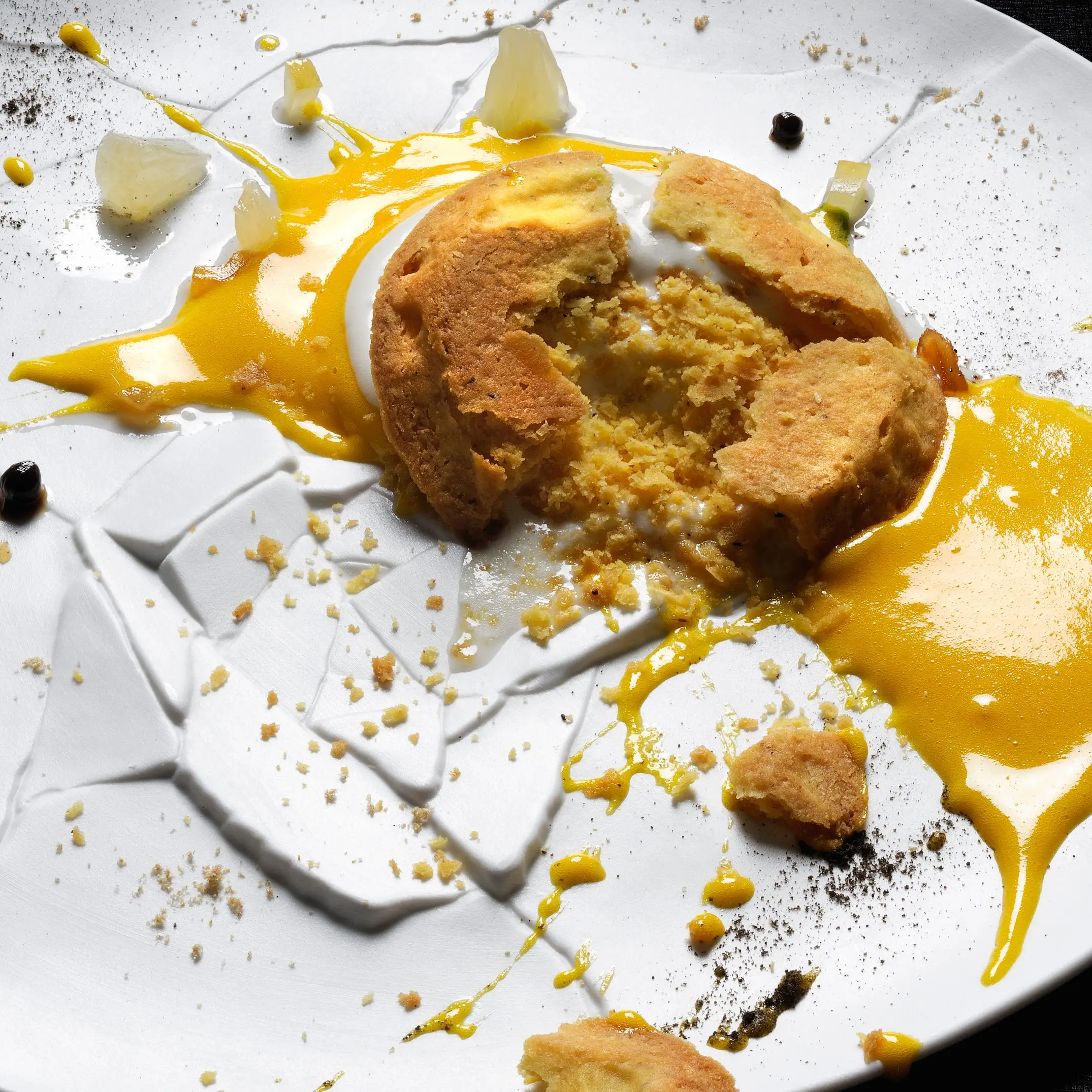 Opa, eu larguei a torta de limão