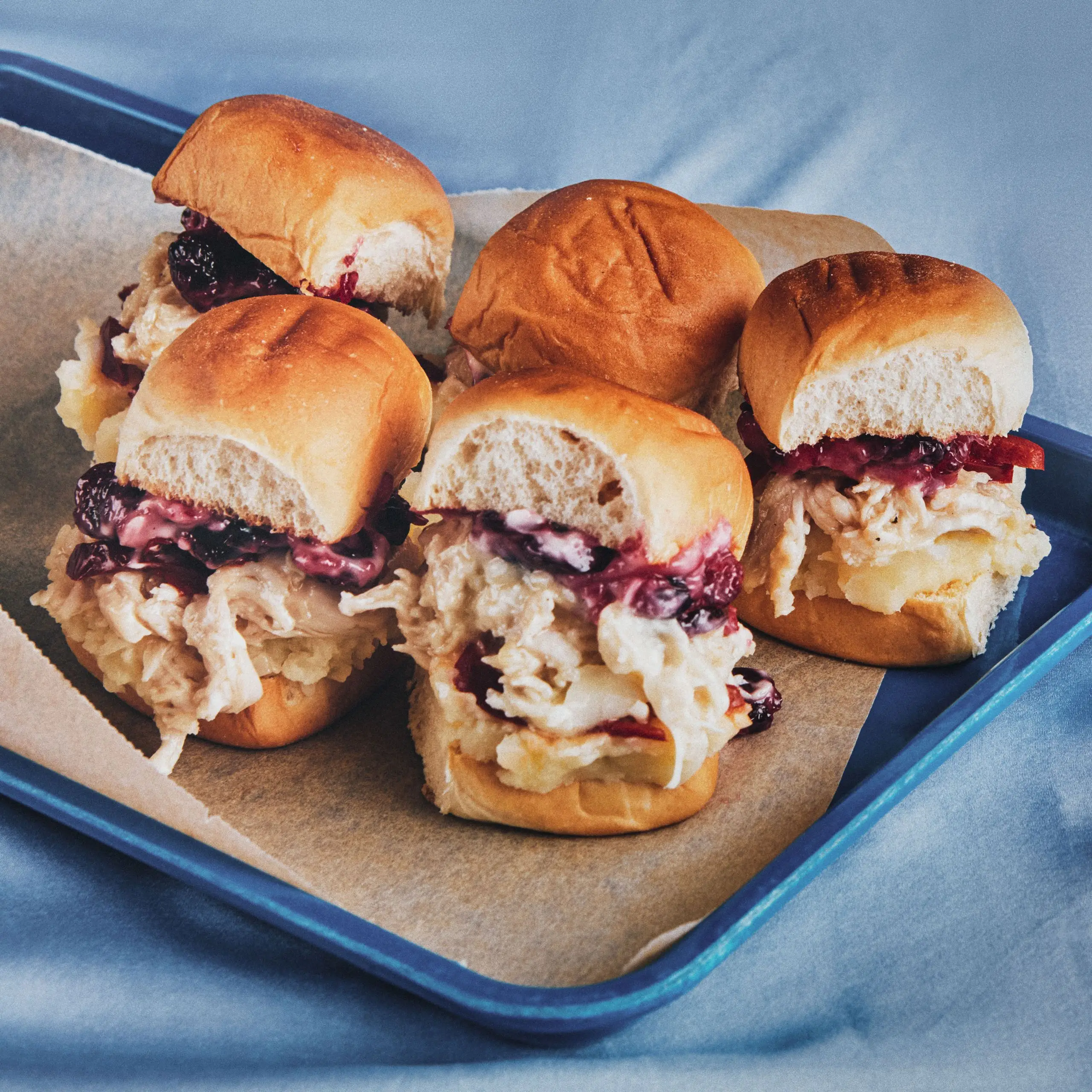 Sliders de cranberry de peru