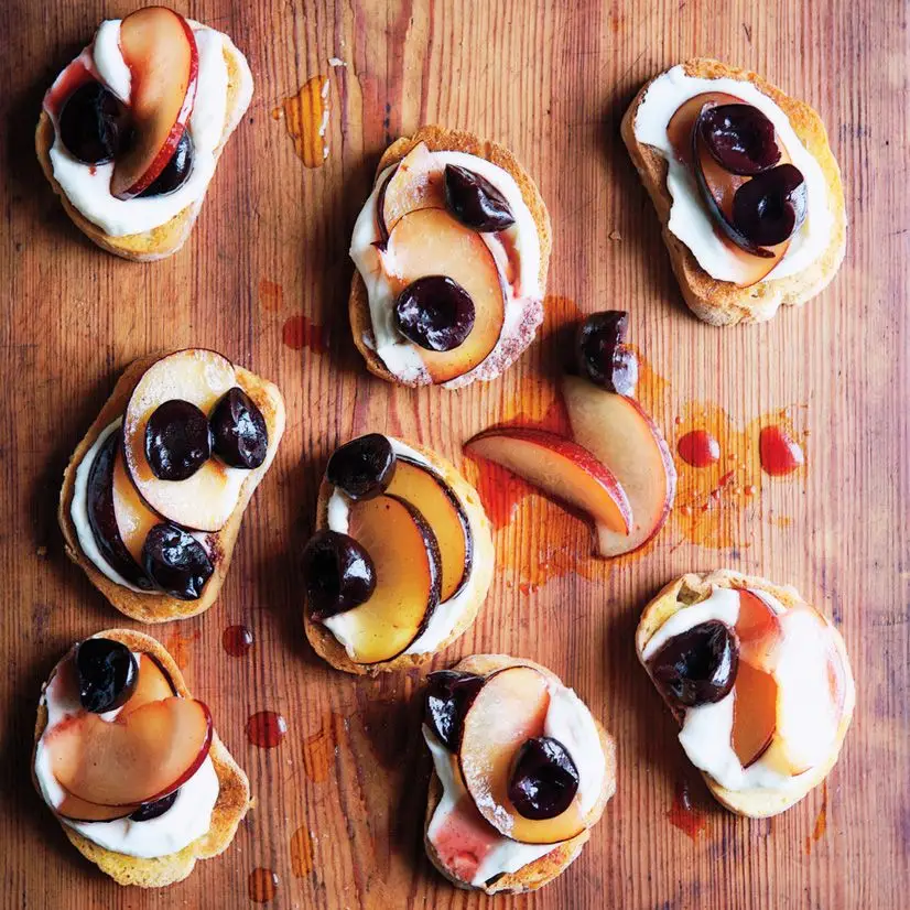 Cherry Creb I Bruschetta