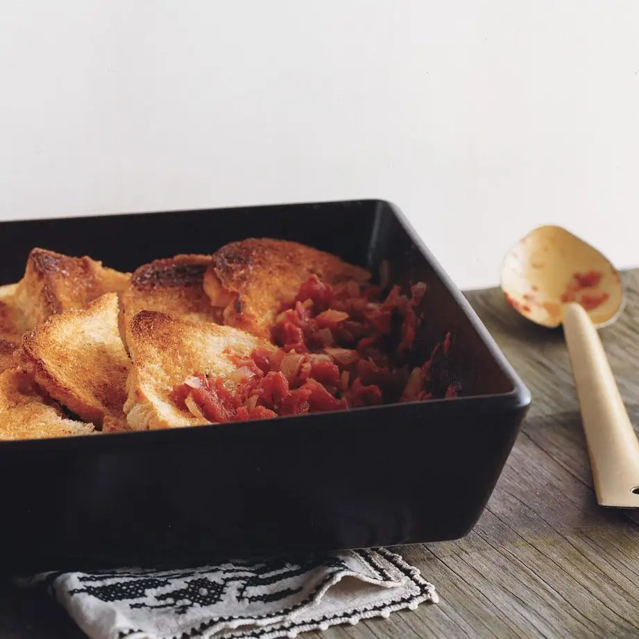 Tomaten im Durumbrotofen gekocht