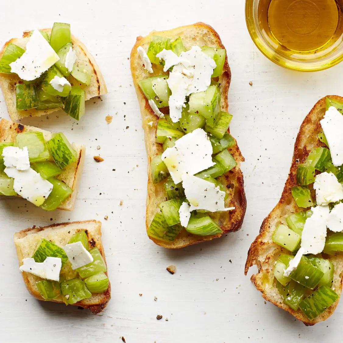 Green Paradayer toa z herzhafter Limone Ricotta