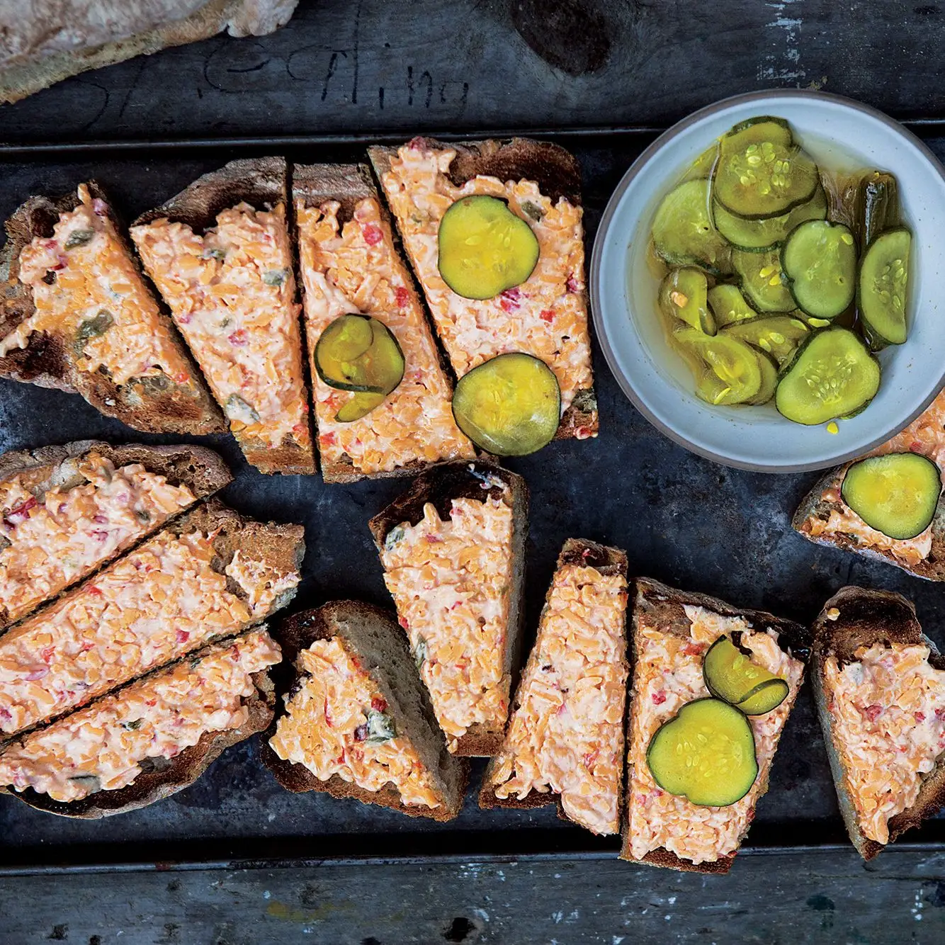 Im Ofen gekochte gebackene Käse