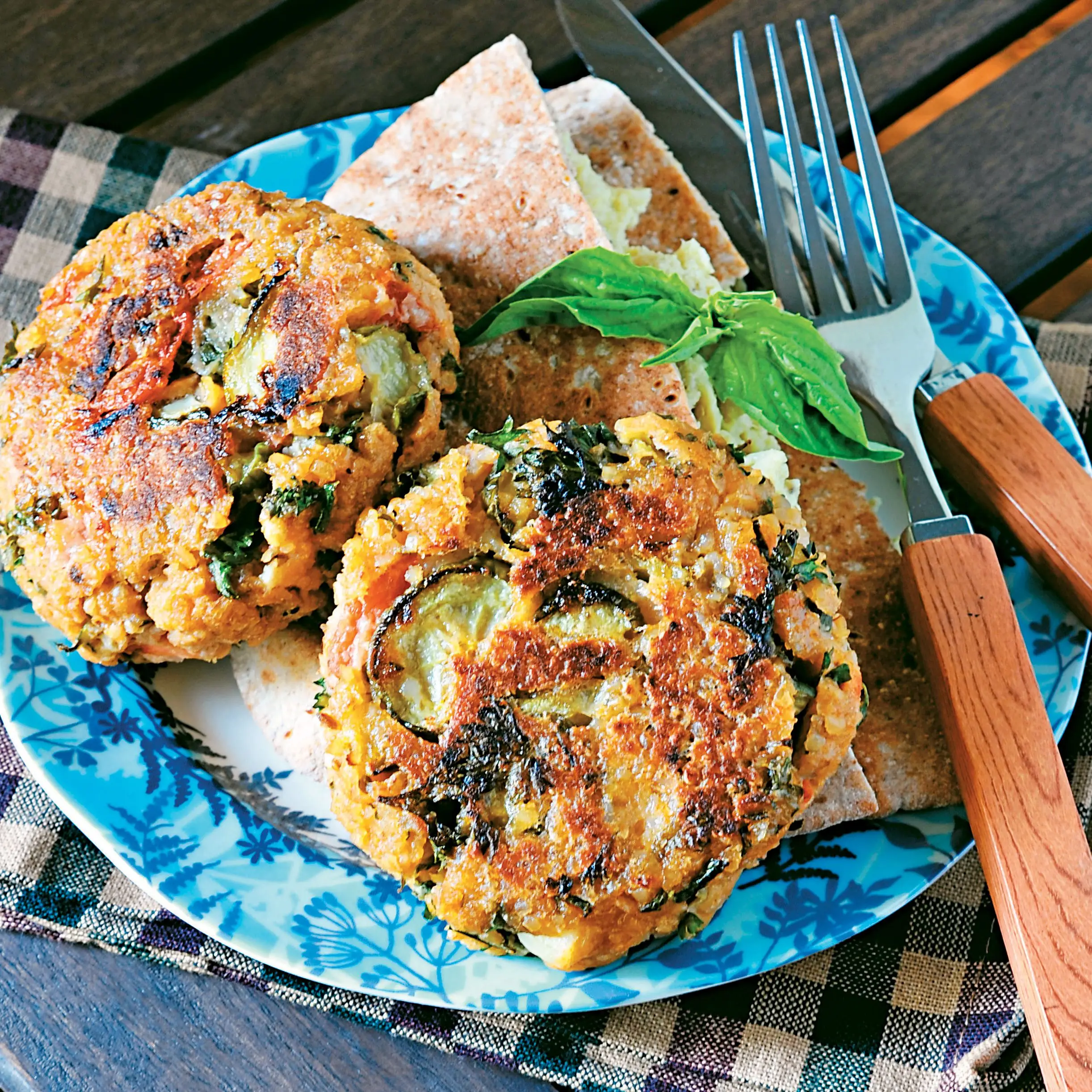 Hamburgesa Tabbouleh