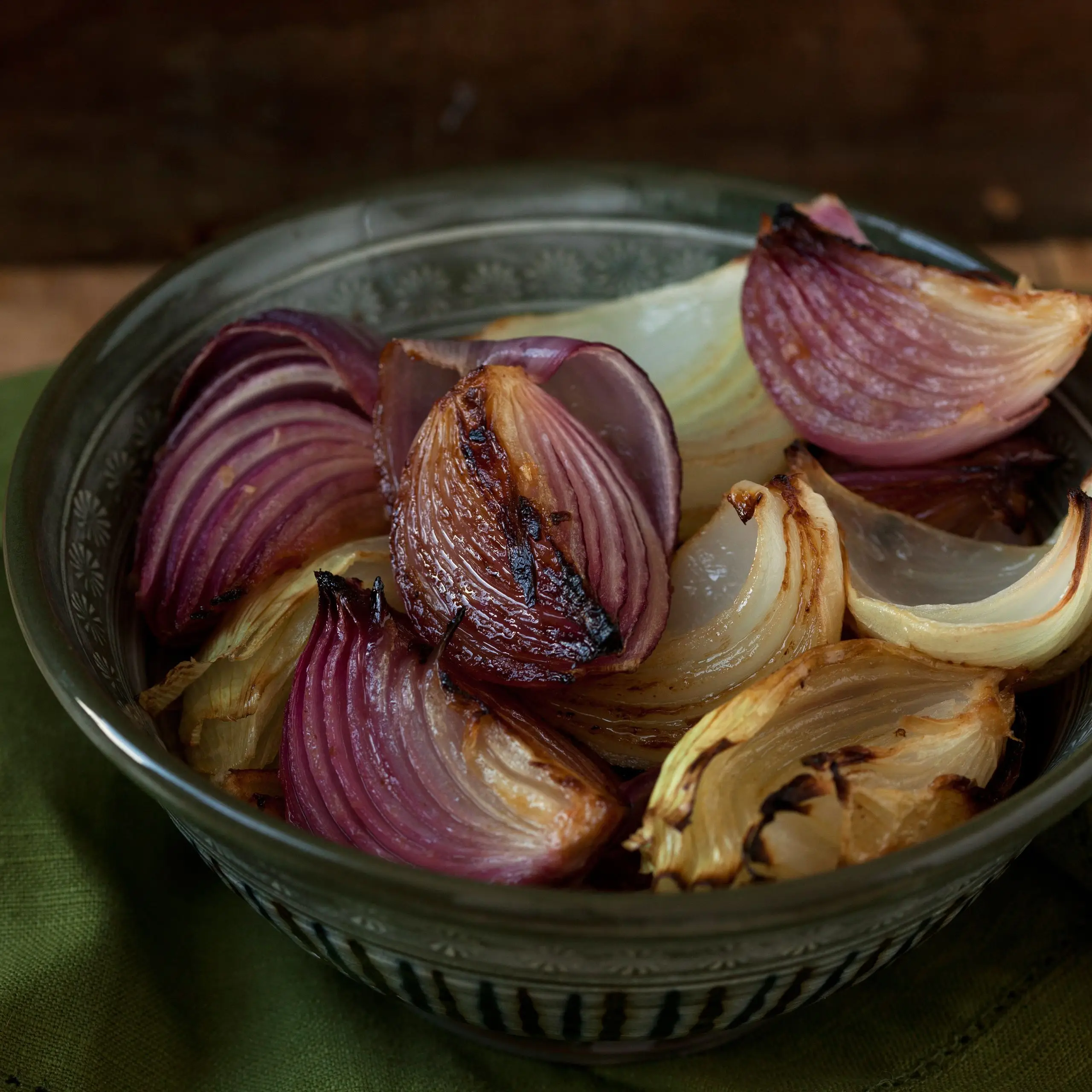 As cebolas assadas de Lan Pham