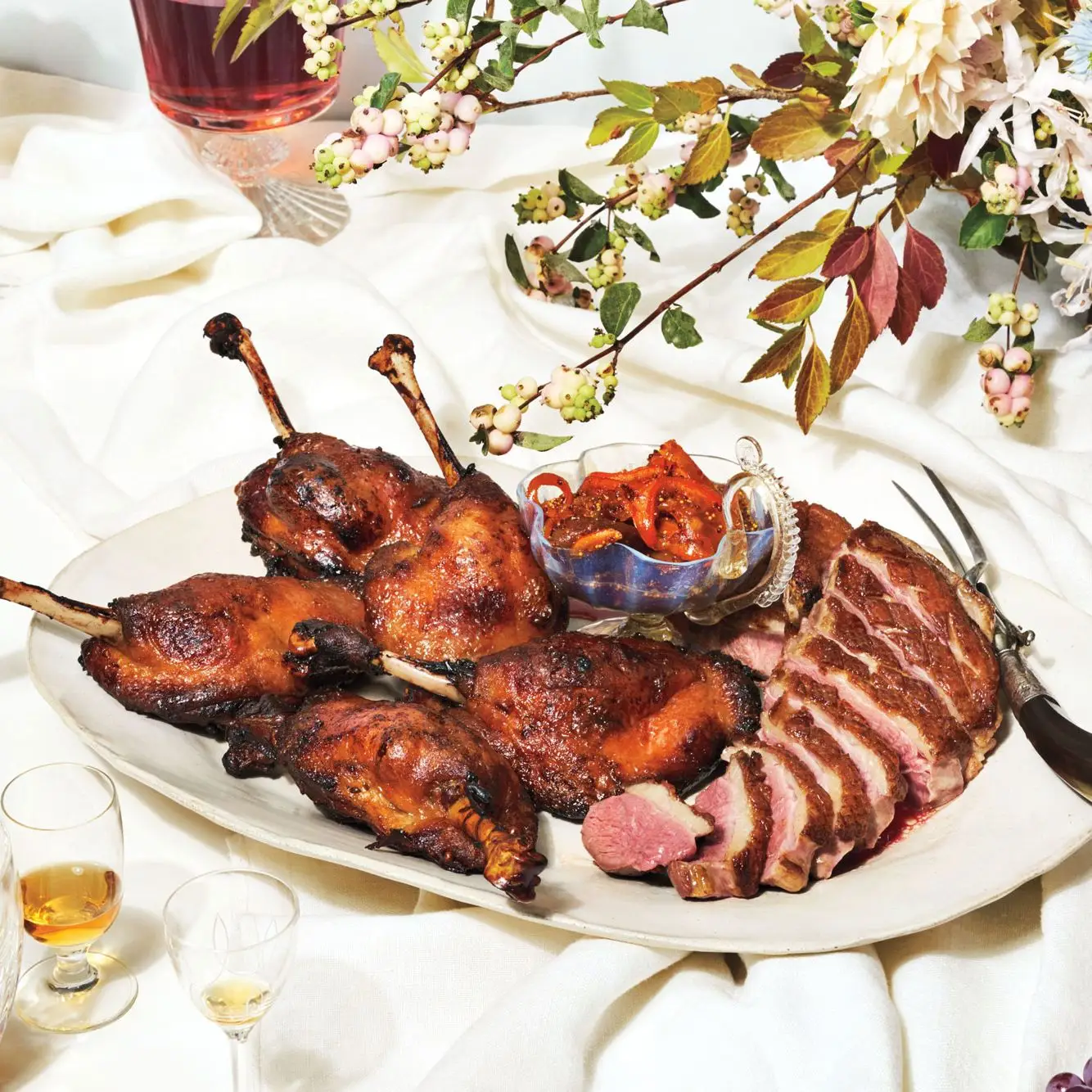 Pate duas maneiras com o sabor de Clementine-Fig