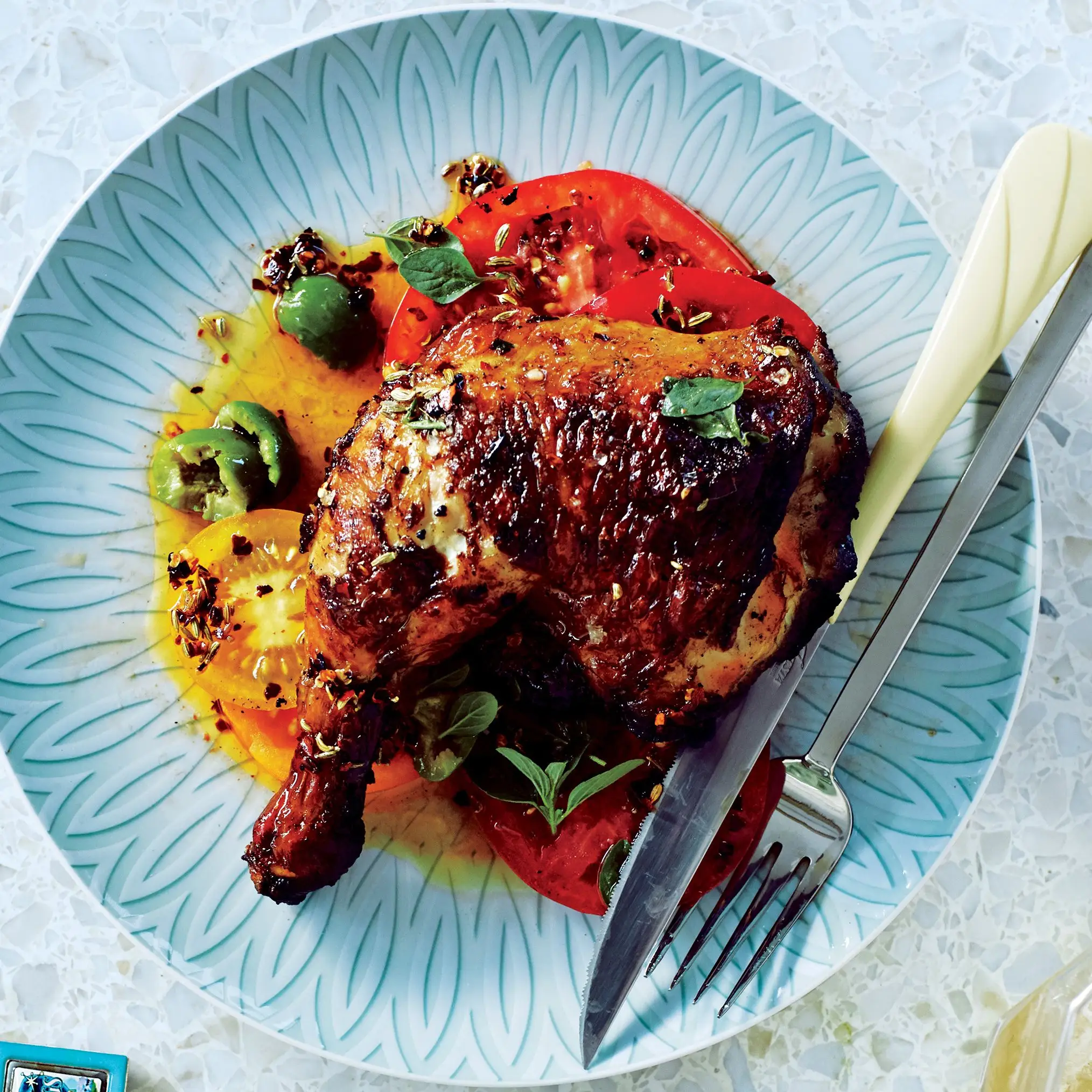 Frango de orégano grelhado