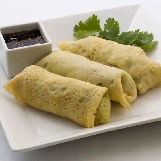 Rolinhos primavera filipinos frescos (Lumpia fresca)